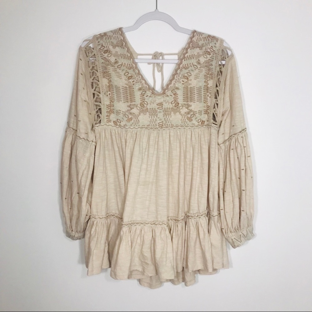 Free People • Much Love Tunic Beige